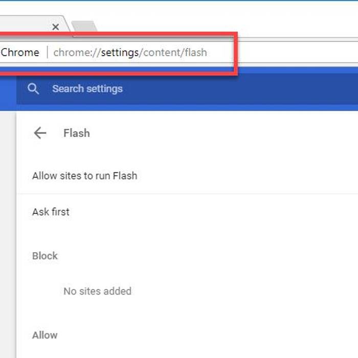 Enable Browser Flash