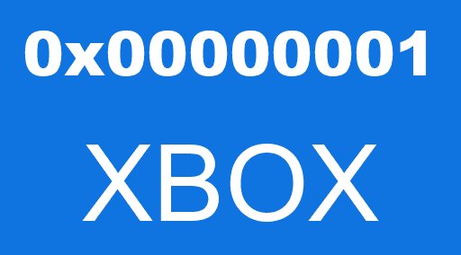 0x00000001 XBOX