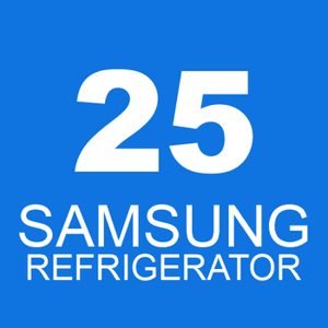 The 25 E error code on a Samsung refrigerator indicates that the refrigerator has detected a problem with the evaporator fan motor