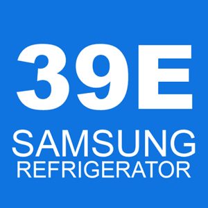 The refrigerator is not cooling properly and the error code indicates that the refrigerator is not able to reach the set temperature