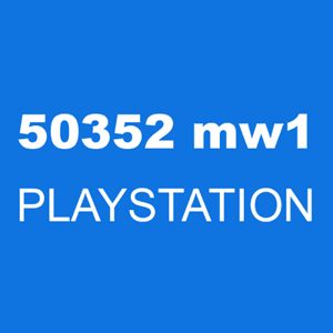 The error code 50352 mw1 is a PlayStation 3 error code that indicates a problem with the system's ability to access the PlayStation Network