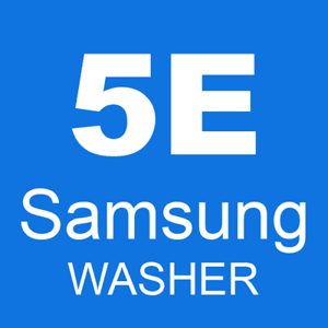 How to fix 5E error code on Samsung washer?