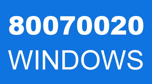 80070020 WINDOWS