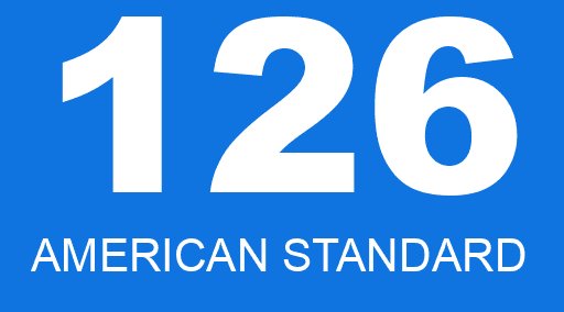 126 AMERICAN STANDARD