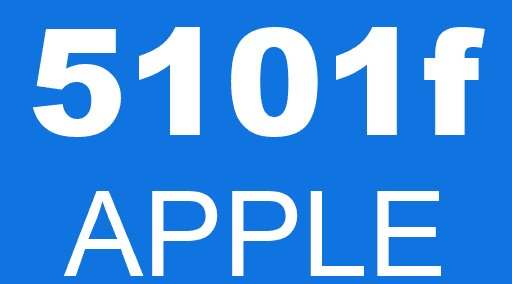 5101f APPLE