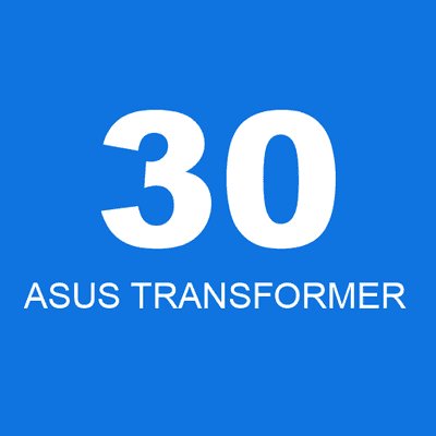 30 ASUS TRANSFORMER