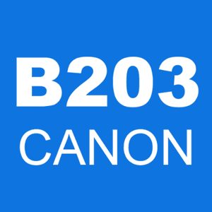 The B203 Canon error code is a common error that occurs when trying to print