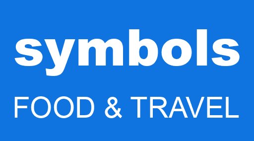 symbols FOOD & TRAVEL