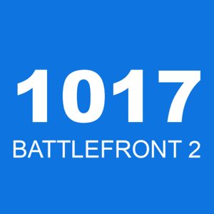 The error code 1017 is a problem that can occur when trying to play the game Battlefront 2