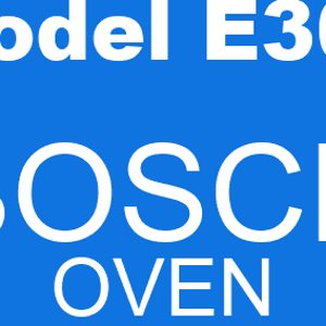 The Bosch oven e305 is an electric oven that uses radiant heat to cook food
