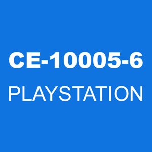 The CE-10005-6 error code indicates that there is a problem with the PlayStation 4's system software