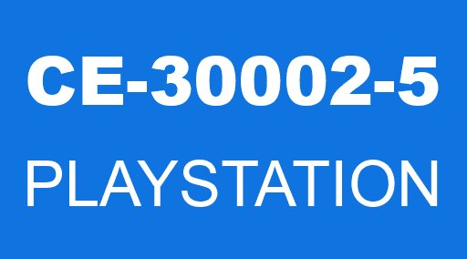 CE-30002-5 PLAYSTATION