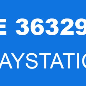 The CE 36329 3 error code is a general error code that indicates a problem with the PlayStation 4 system