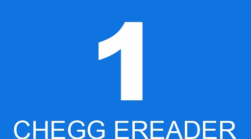 1 CHEGG EREADER