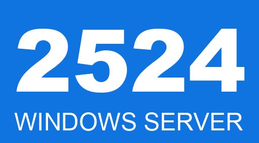 2524 WINDOWS SERVER