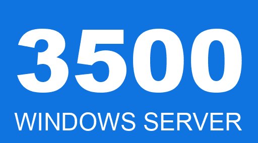3500 WINDOWS SERVER