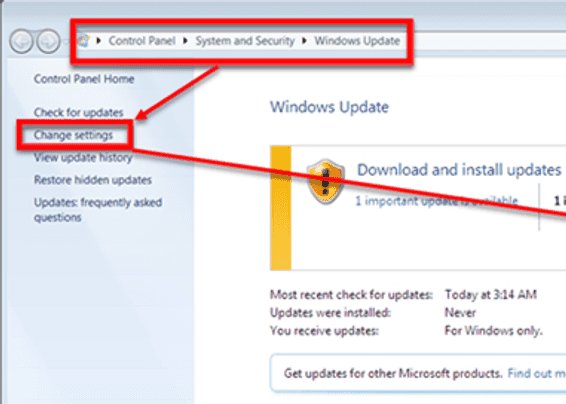 Do a Windows Update