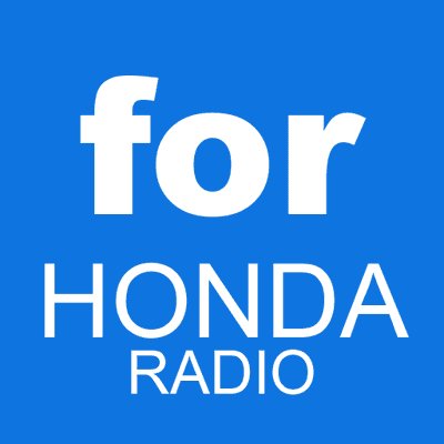 for HONDA radio