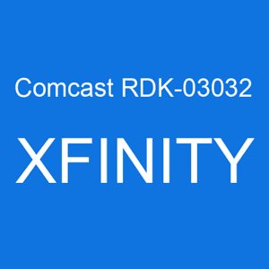 Comcast RDK-03032 is an error that occurs when trying to connect to the Comcast Xfinity cable service