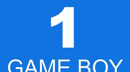 1 GAME BOY