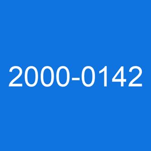 Dell error code 2000-0142 is a hard drive error