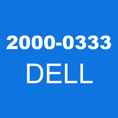 2000-0333 DELL