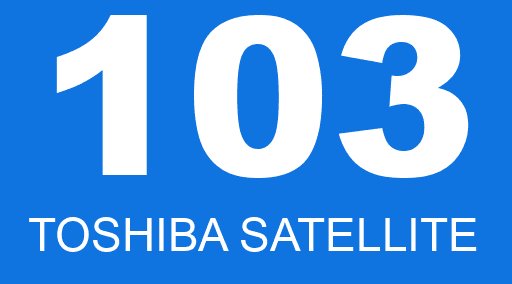103 TOSHIBA SATELLITE