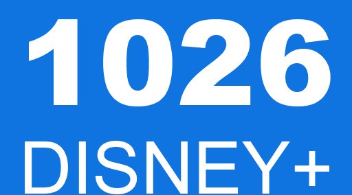 1026 DISNEY+