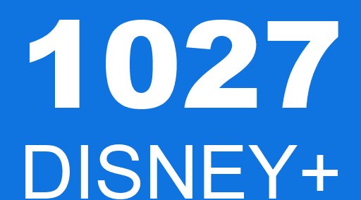 1027 DISNEY+