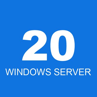 20 WINDOWS SERVER