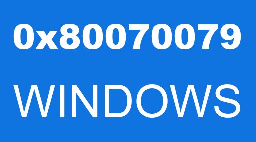 0x80070079 WINDOWS
