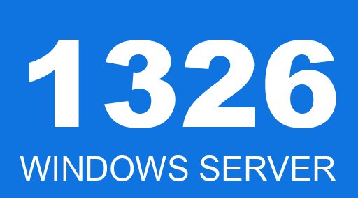 1326 WINDOWS SERVER