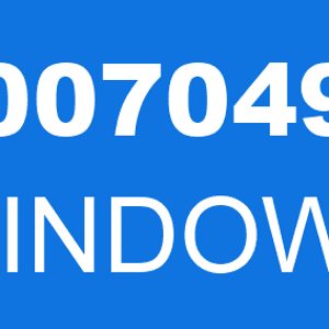 Windows error code 80070490 is typically caused by a corrupt registry key or a missing system file