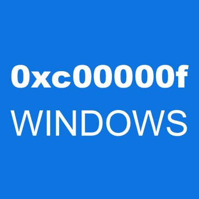 0xc00000f WINDOWS