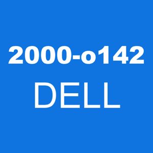 Error code 2000-0142 is a Dell hardware error code that indicates a problem with the system's hard drive