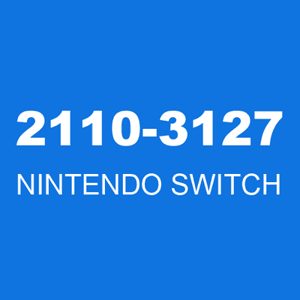Error code 2110-3127 is a Nintendo Switch error code that indicates an issue with the system's software