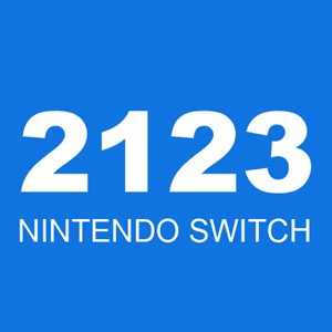 The error code 2123 is a problem with the Nintendo Switch's game card reader