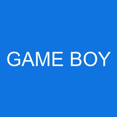 GAME BOY