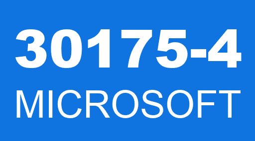 30175-4 MICROSOFT