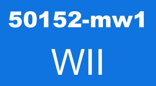50152-mw1 WII