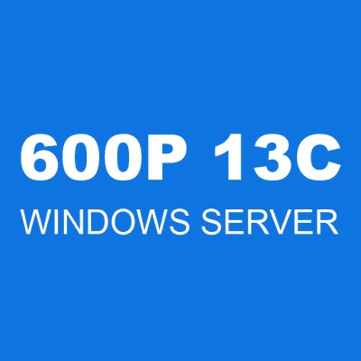 600P 13C WINDOWS SERVER