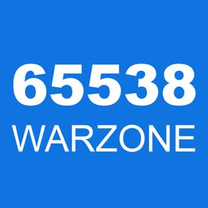 The error code 65538 is a connectivity error that can occur when trying to play Call of Duty: Warzone