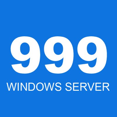 999 WINDOWS SERVER