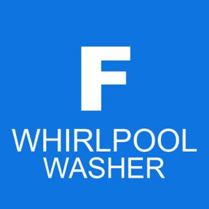 The F21 code on a Whirlpool washing machine indicates that there is a problem with the drain