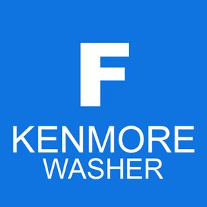 There is a fault code on Kenmore washers that indicates the machine is not draining properly