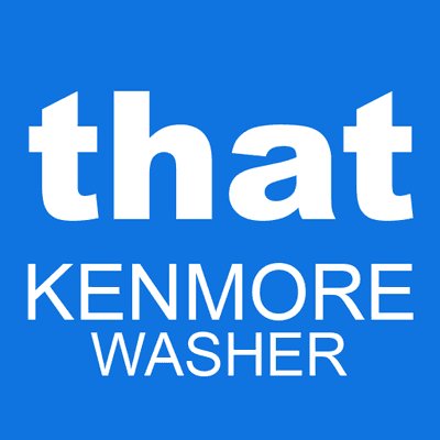 that KENMORE washer