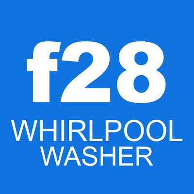 f28 WHIRLPOOL washer