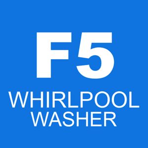 If your Whirlpool washing machine is displaying the error code f5, it means that there is a problem with the water temperature sensor