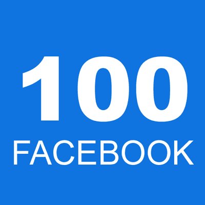 100 FACEBOOK
