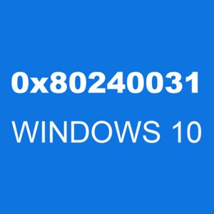 The feature update to Windows 10 version 1607 error 0x80240031 is a problem that can occur when trying to install the latest version of Windows 10